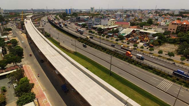 Ngắm nhà ga “khủng” trên cao của đường sắt đô thị đầu tiên ở Sài Gòn