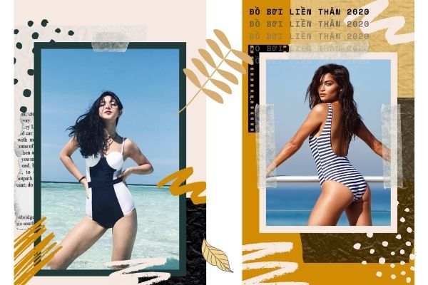 Những mẫu đồ bơi liền thân sẽ “phủ sóng’ khắp các bãi biển hè này