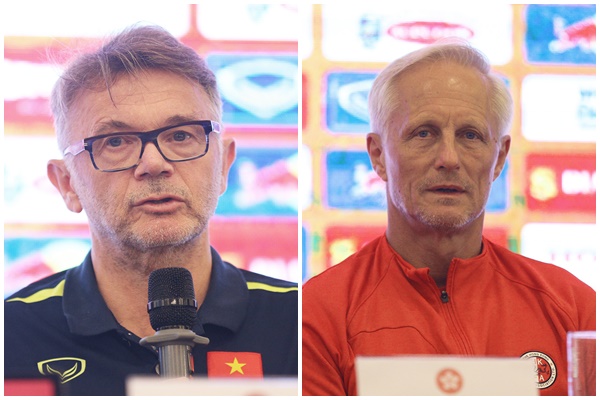 Trước trận giao hữu ĐT Việt Nam – ĐT Hồng Kông: Hai HLV nói gì?