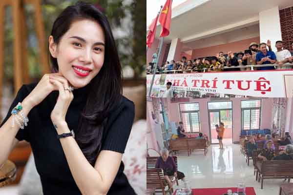 Thủy Tiên ‘vỡ òa’ hạnh phúc vì ngôi nhà cộng đồng chống lũ cho bà con miền Trung đã phát huy tác dụng