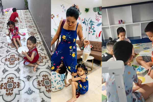 Ốc Thanh Vân giật mình vì biệt thự bị đàn con biến thành “chuồng”