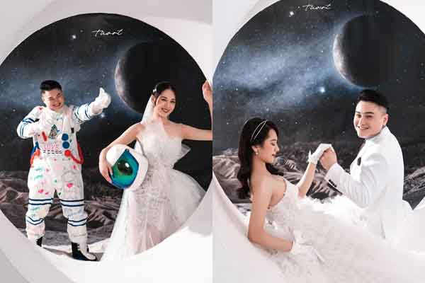 Bất ngờ trước bộ ảnh cưới ‘đẹp – độc – lạ’ của ca sĩ Vũ Duy Khánh và vợ kém 10 tuổi