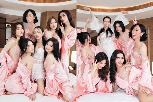 Dàn dâu phụ ‘siêu chất lượng’ trong đám cưới của Diệu Nhi – Anh Tú