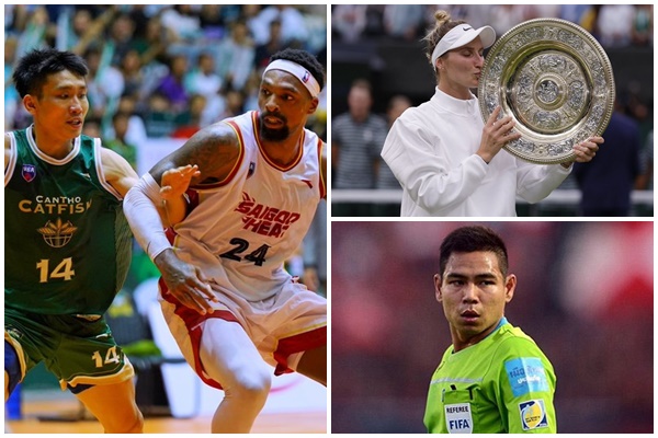 Thể thao hôm nay: Trọng tài Thái Lan bắt chính trận TP.HCM – SHB Đà Nẵng; Vondrousova vô địch đơn nữ Wimbledon 2023