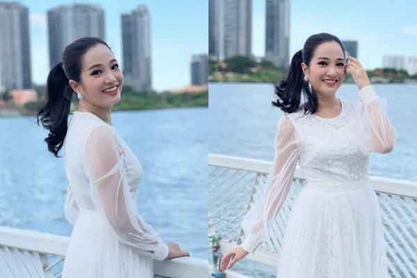 Nhan sắc rực rỡ của MC Hồng Phượng qua ống kính ‘cực xịn’ của ông xã Quốc Cơ