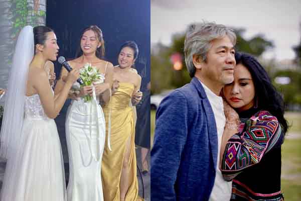 Sao Việt 24/10: Lương Thùy Linh bắt được hoa cưới của Hoa hậu Đỗ Mỹ Linh, Diva Thanh Lam tình tứ bên bạn trai