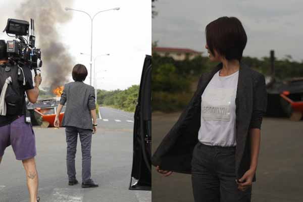 Tiến Luật, Thu Trang bấm bụng chi trăm triệu vì một cảnh quay