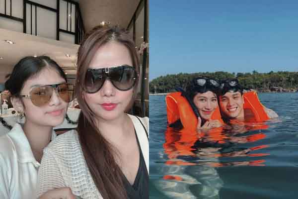 Sao Việt 2/1: Trương Ngọc Ánh và con gái đọ nhan sắc, Á hậu Quỳnh Châu tình tứ bên bạn trai