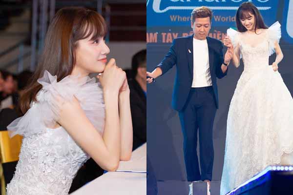 Trường Giang sánh bước Nhã Phương trong sự kiện cuối tuần