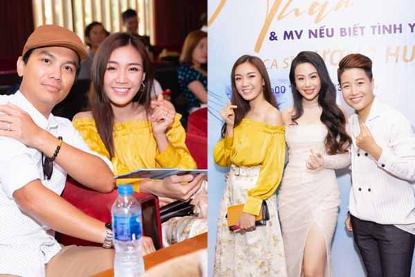 Tú Tri trẻ trung, Yun Bin cá tính đến chúc mừng đồng nghiệp