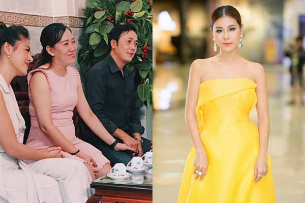 Nam Thư đến tận nhà cặp đôi “Bạn muốn hẹn hò” chúc phúc