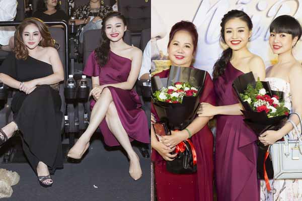 Lê Giang, Lê Lộc mặc kín bưng vẫn thu hút chú ý