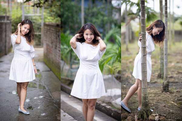 Vân Hugo hưởng hương đồng gió nội bên góc cau, đường làng