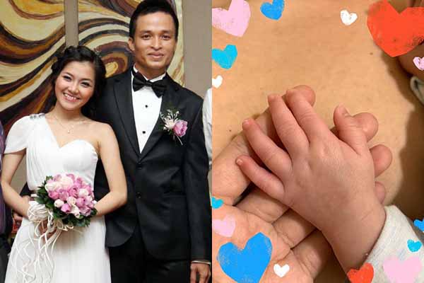 Thanh Ngọc sinh con trai sau 8 năm đám cưới