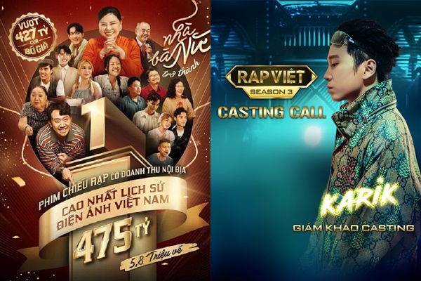 Sao Việt 6/4: ‘Nhà bà Nữ’ tiếp tục ‘phá đảo’ kỷ lục mới, Karik lộ diện giám khảo casting call Rap Việt mùa 3