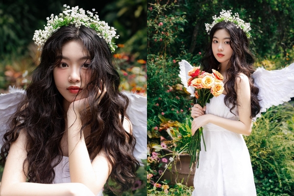 Tung bộ ảnh xinh tựa thiên thần đón tuổi 17, con gái MC Quyền Linh lần đầu nhắc chuyện tình cảm