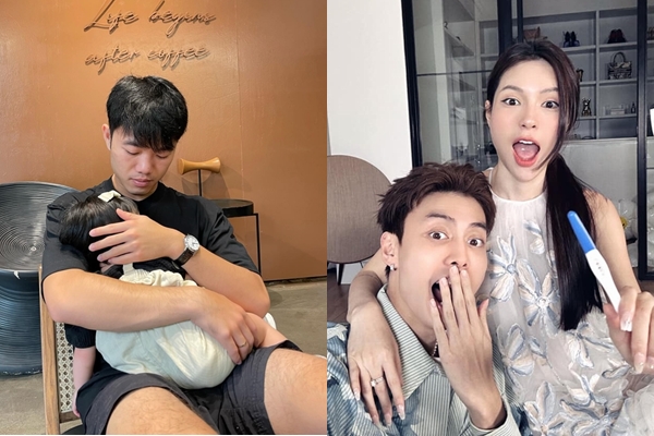Sao Việt 8/4: Lương Xuân Trường lần đầu công khai ảnh bên quý tử, Tuấn Dương – Lucie Nguyễn báo tin hỷ mang thai con đầu lòng