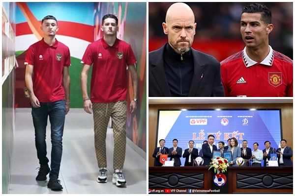 Thể thao hôm nay: Indonesia nhập tịch sao châu Âu; HLV Erik ten Hag cho Ronaldo cơ hội