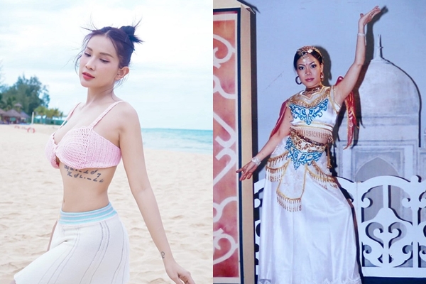 Sao Việt 18/4: Trầm trồ trước sắc vóc nuột nà của Khả Như, Việt Hương theo trend hóa gái Ấn