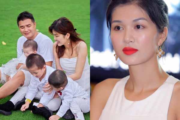 Một hoa hậu nổi tiếng mang thai con thứ 6 cho đại gia