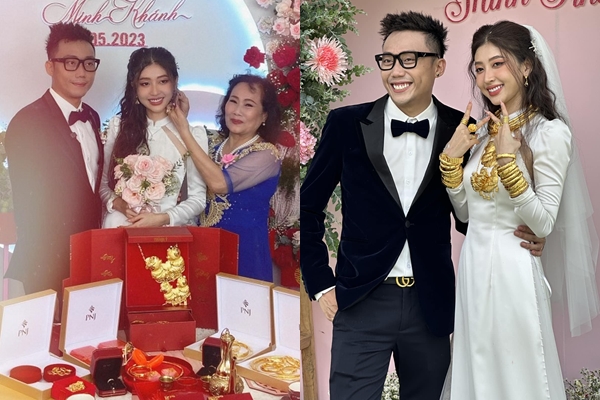 Ginô Tống – Kim Chi làm lễ ăn hỏi: Mẹ chồng cho hơn 20 cây vàng, hẹn 3 năm sau kết hôn