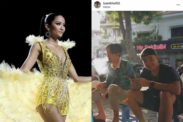 H’Hen Niê “check in” cùng chổ bạn thân Đen Vâu