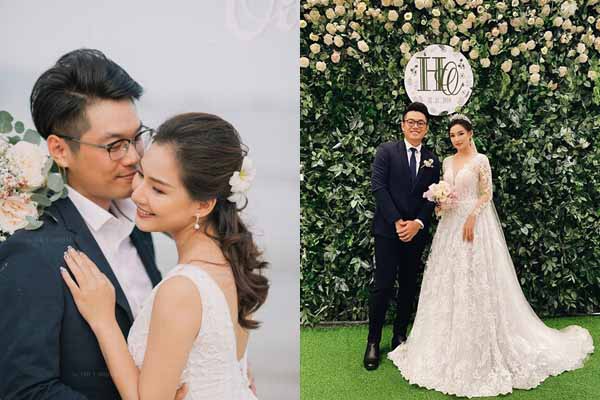 “Nàng thơ xứ Huế” Kiều Oanh rạng rỡ trong ngày cưới ở Hà Nội