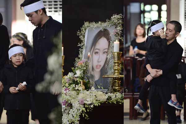 Đám tang đẫm nước mắt của con gái đạo diễn “Những ngọn nến trong đêm”