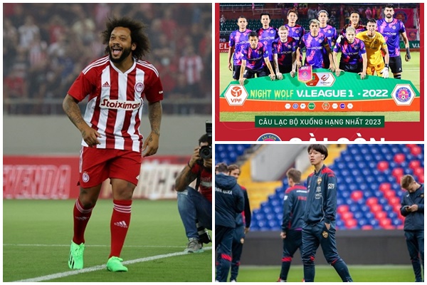 Thể thao hôm nay: CLB bóng đá Sài Gòn chính thức nói lời chia tay với V.League; Olympiacos muốn thanh lý hợp đồng với Marcelo