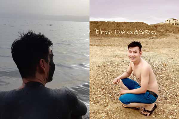 Đoan Trường ‘diễn sâu’ ở Biển Chết