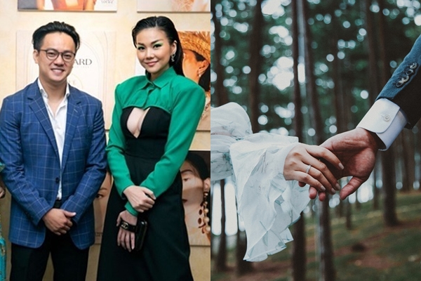 Thanh Hằng khoe nhẫn cưới với chàng nhạc trưởng sắp cưới