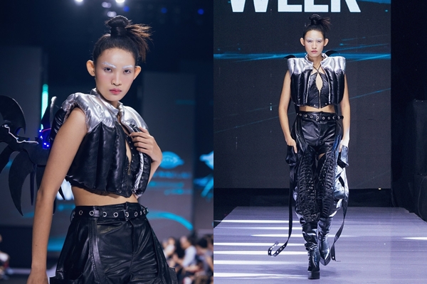 Huỳnh Tú Anh diễn vedette cuốn hút BST của NTK Phạm Trần Thu Hằng tại VIFW 2023