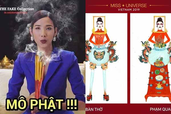 Quốc phục ‘Bàn thờ’ nhận tương tác khủng, dân mạng lo ngại cho Hoàng Thùy