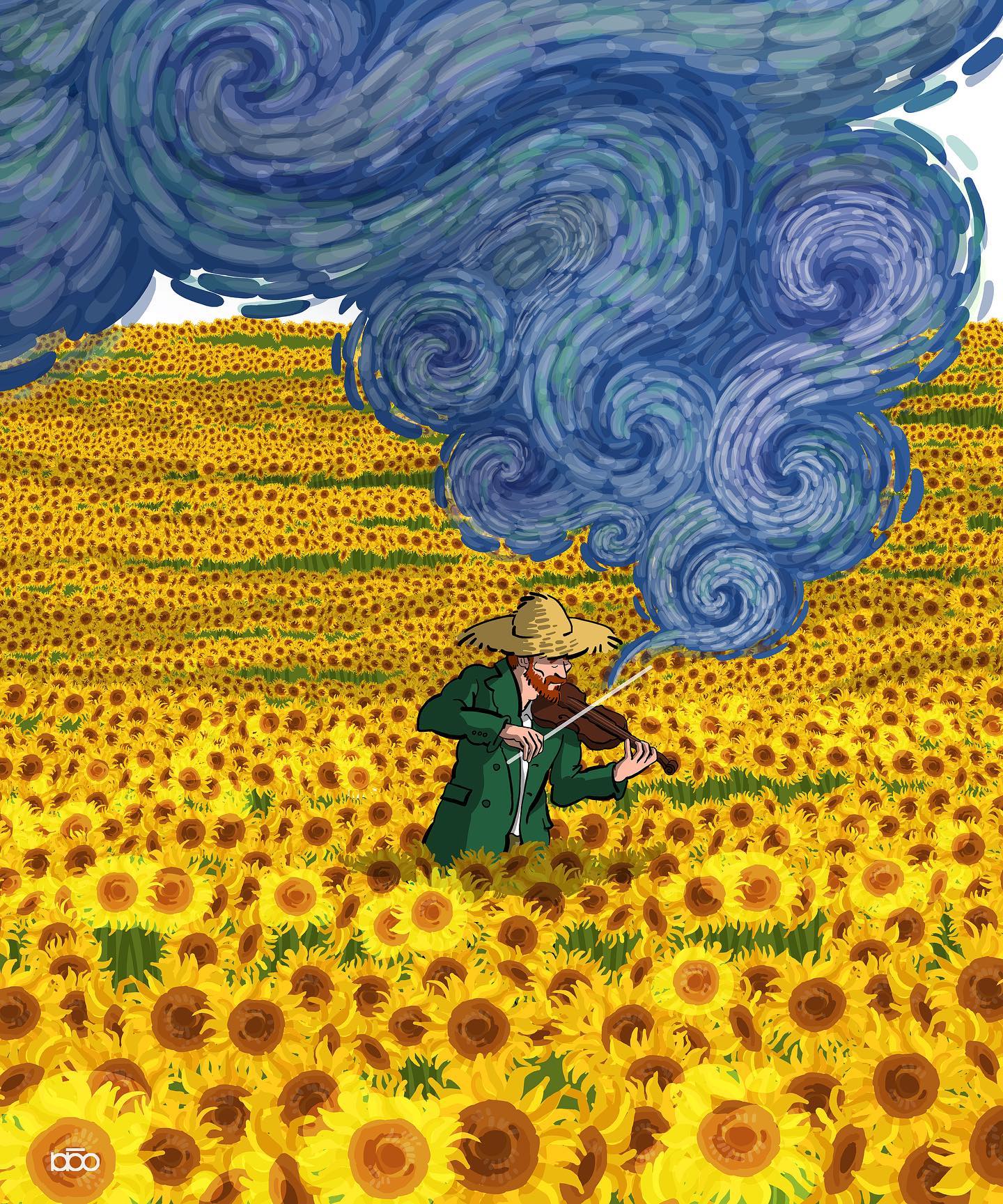 Bí mật đằng sau những bông hoa hướng dương vô danh của Vincent Van Gogh