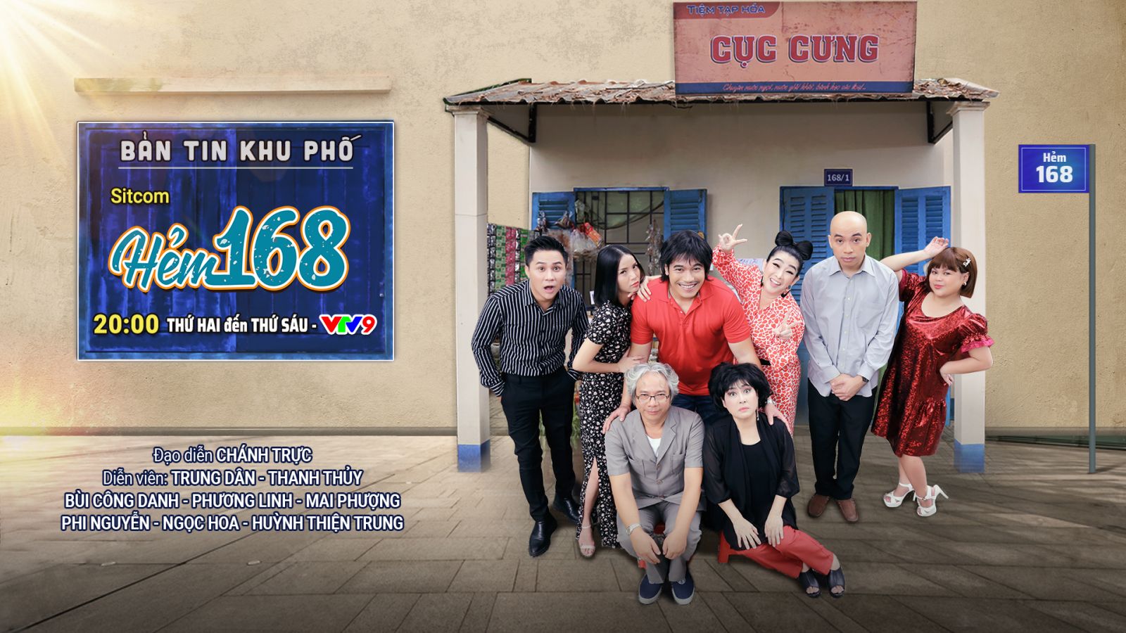 Nghệ sĩ Trung Dân làm chồng “chủ tiệm tạp hóa” Thanh Thủy trong Hẻm 168