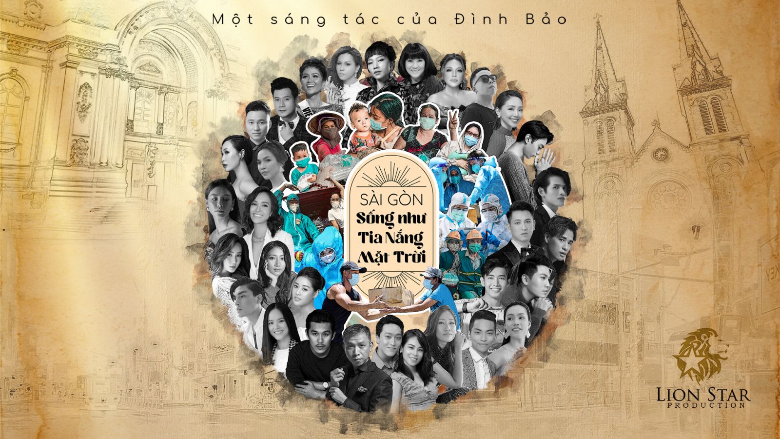 Nghệ sĩ Việt lan toả tình yêu thương qua MV ‘Sài Gòn sống như tia nắng mặt trời’