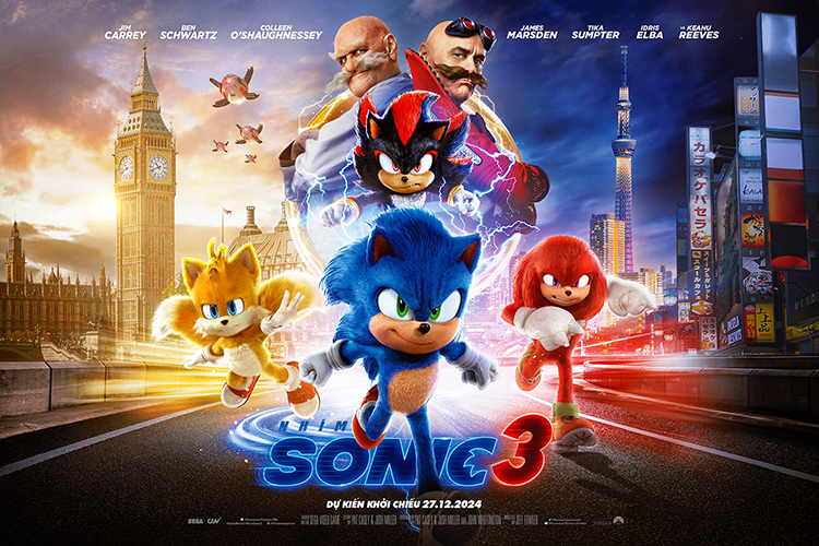 Ngày phát hành, trailer, dàn diễn viên của Nhím Sonic 3 và tất tần tật mọi điều bạn cần biết