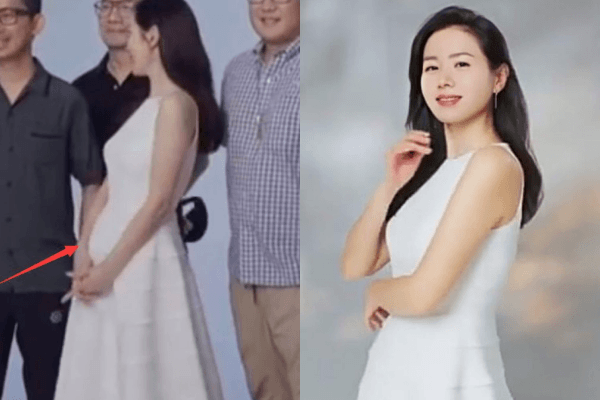 Son Ye Jin lộ bụng bầu khi quay quảng cáo 