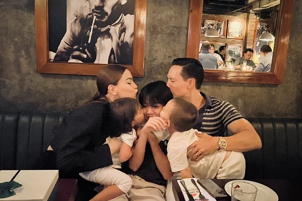 Subeo đón tuổi 13 ngọt ngào trong vòng tay của Hồ Ngọc Hà – Kim Lý