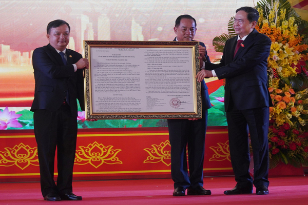 Bình Dương công bố thành phố thứ tư trực thuộc tỉnh