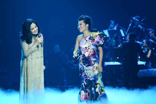 Trần Thu Hà là khách mời duy nhất ở liveshow ca sĩ Thanh Lam