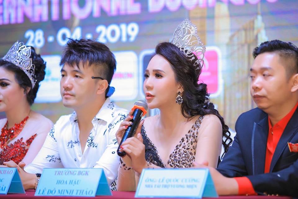 Hoa hậu Doanh nhân quốc tế 2018 Lê Đỗ Minh Thảo đồng hành cùng ‘Ms International Business 2019’