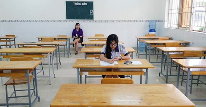Trường thi ở Sài Gòn chỉ có một thí sinh