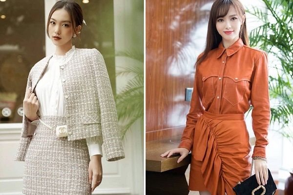 Vải da và tweed – chất liệu thời thượng vượt thời gian