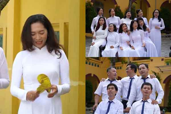 Chuẩn ‘lớp học nhà người ta’, 30 năm gặp lại ai cũng đều là những ‘ông lớn bà lớn’ nhưng vẫn giữ nét hồn nhiên tuổi học trò 