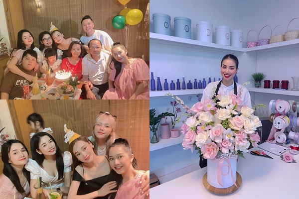 Sao Việt 20/5: Hoa hậu Phạm Hương khoe sắc, Nhã Phương đón tuổi mới bên bố mẹ