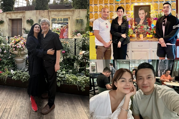 Sao Việt 10/6: Diva Thanh Lam tình tứ bên chồng bác sĩ, Xuân Lan viếng cố nghệ sĩ Phi Nhung ở Mỹ