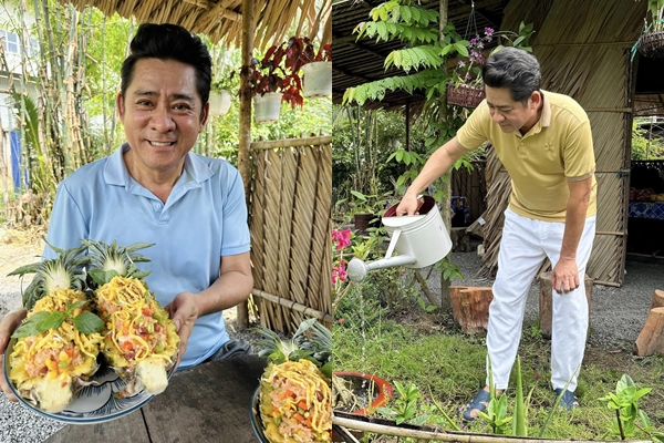 Tài tử Huỳnh Anh Tuấn: Về nhà vườn rộng 6000m2 ‘trồng rau nuôi cá’ tuổi 55