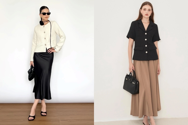 Hóa quý cô công sở khi theo đuổi style thời trang casual chic