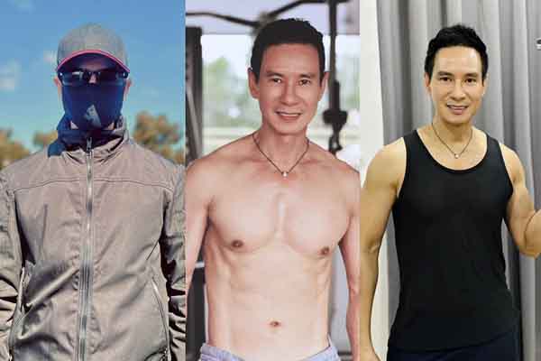 Lý Hải ‘lột mặt’, netizens ‘đứng hình’ với body ‘múi nào ra múi đó’ của quý ông tuổi 54